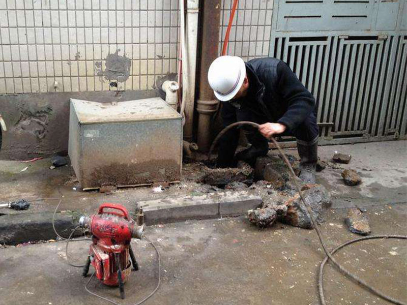 灞桥疏通下水道-洗菜池疏通