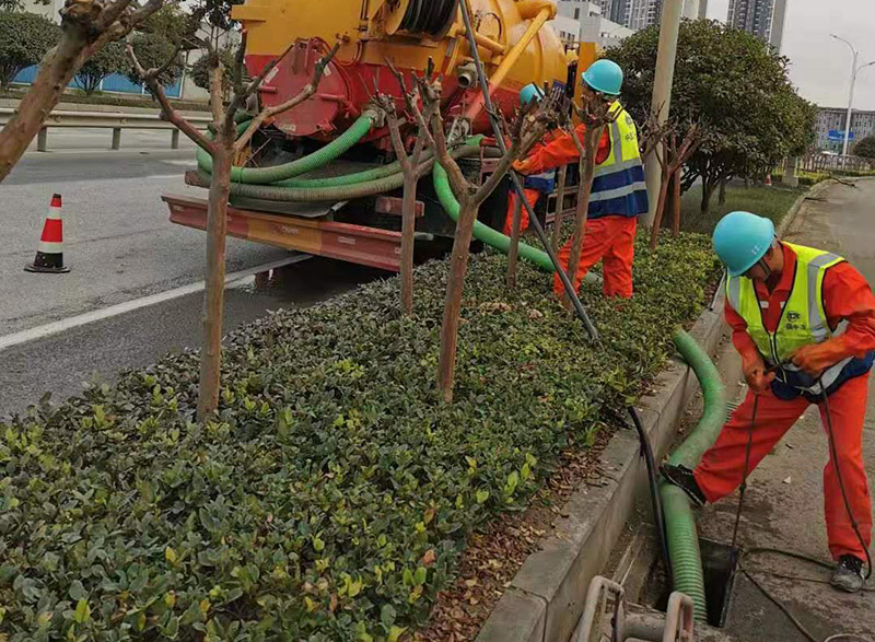 灞桥市政管道清淤