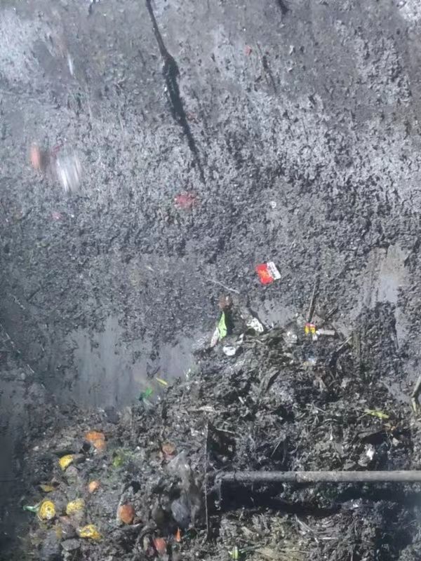 灞桥污水池清理